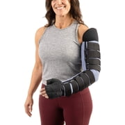 SIGVARIS 1203 Medafit Firm Arm Sleeve w/ Straps & Medahand-LGE REG-LFT