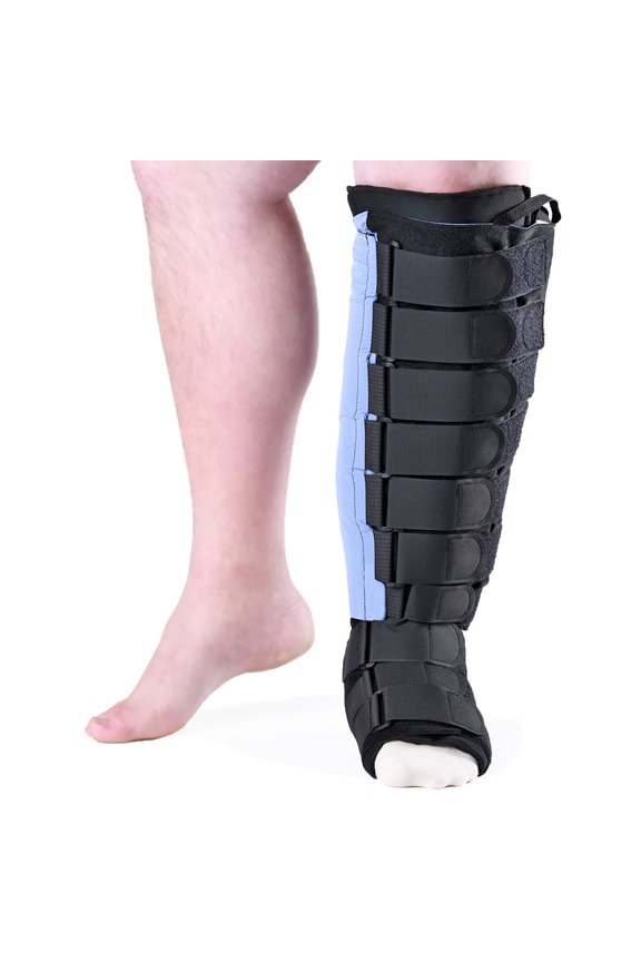1205 Medafit Below Knee w/ Boot-2XL Short-Right-BLK