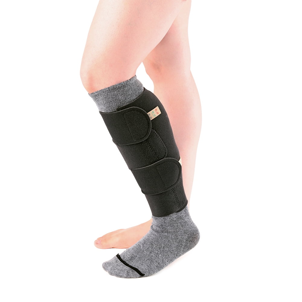 SIGVARIS 1404 Compreflex Below Knee No Boot-Low Stretch-XL REG-BLK