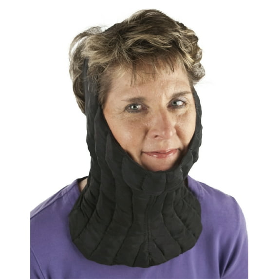 SIGVARIS 2233 15-25 mmHg Neck And Mandible Compression Pad-Large-Black