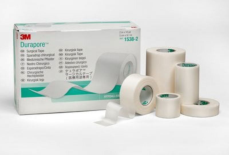 SIGVARIS 5692 3m Durapore Silk Surgical Tape-2" x 10 Yds-12 Rolls/Box