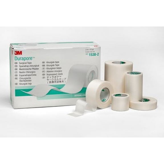 SIGVARIS 5692 3m Durapore Silk Surgical Tape-2" x 10 Yds-12 Rolls/Box