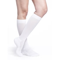 SIGVARIS Women’s Motion Cushioned Cotton 360 Closed Toe Calf-High Socks 20-30mmHg