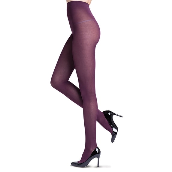 Sigvaris Style 842 Soft Opaque Closed Toe Pantyhose - 20-30 mmHg Short Caramel LS Short 842PLSW83