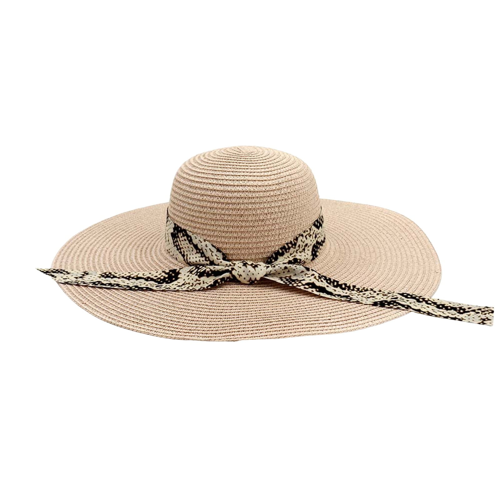 SIHANPANIP Women'S Sun Hats Beach Packable Straw With Strings Sun ...
