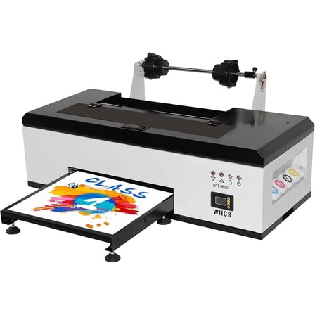 SIHAO DTF Printer, A3 R1390 Transfer Printing Machine with Roll Feeder