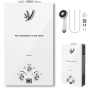 SIHAO Propane Tankless Water Heater, 3.2GPM 12L Instant GasHot Water Heater with Overheating Protection for Home Outdoor RV Camping Use