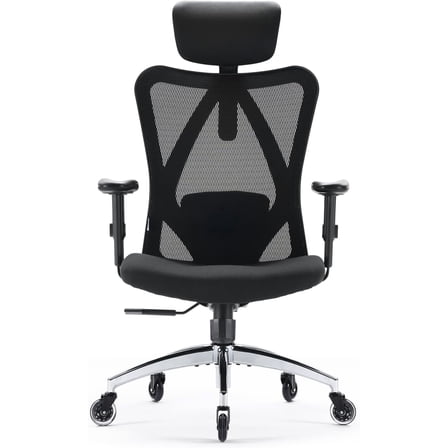 Twixt Desk Height Ergonomic Stool, 22 1/2 High, Blue Fabric - Walmart.com