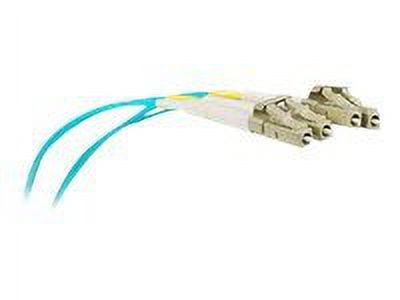 SIIG - Patch cable - LC multi-mode (M) to LC multi-mode (M) - 5 m - 5 m - fiber optic - duplex - 50 / 125 micron - aqua