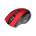 thumbnail image 1 of Siig 6-button Ergonomic Wireless Optical Mouse - Red, 1 of 5