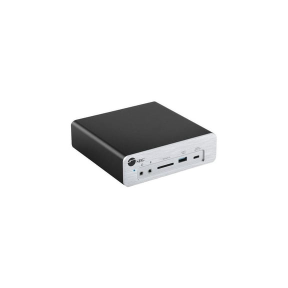 SIIG AC JUDK0K11S1 Thunderbolt3 DP14 Docking Station w Dual M2 NVMe SSDPD