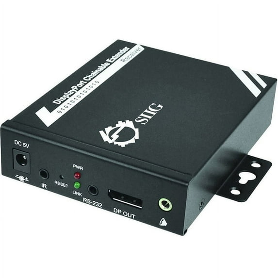 DisplayPort to CAT5e Daisy Chain HD with RS-232 & IR - Repeater