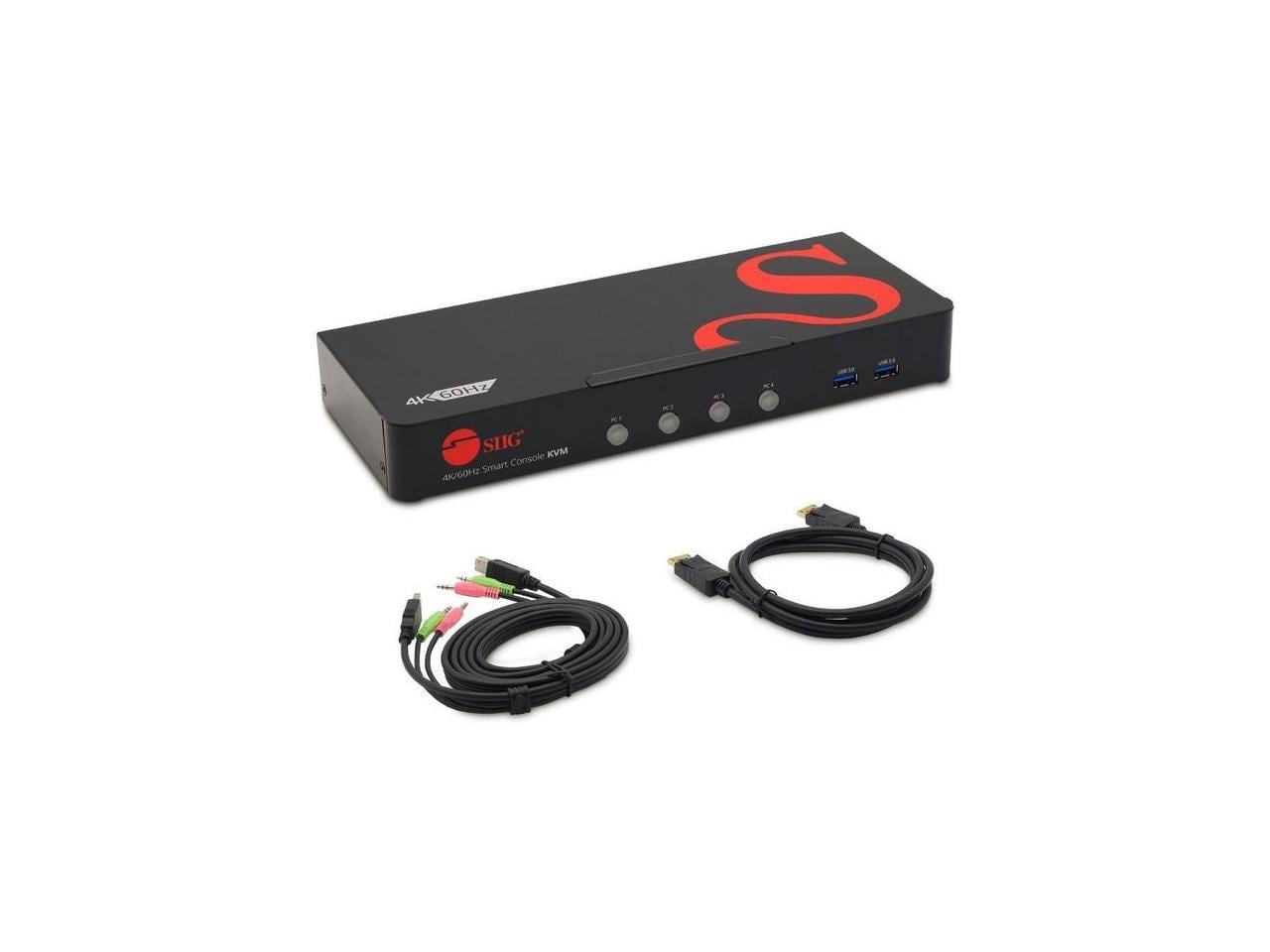 4PORT DISP PORT 1.2 KVM SWITCH
