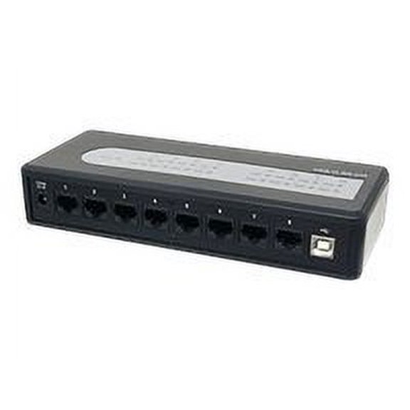 SIIG ID-SC0811-S1 SIIG 8-port Serial Hub - USB - 8 x Number of Network (RJ-45) Ports - 1 x Number of USB Ports