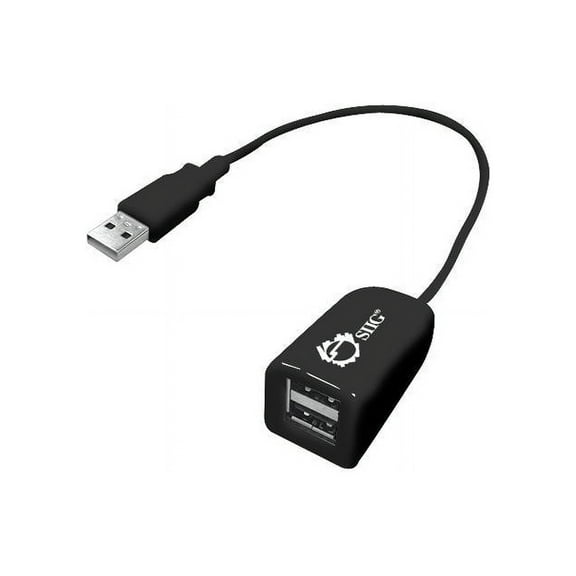 SIIG JU-H20011-S1 USB 2.0 2-Port Hub