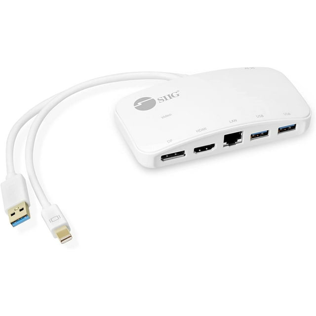 SIIG Mini DisplayPort Thunderbolt 2 1080p Video Dock / Docking Station ...