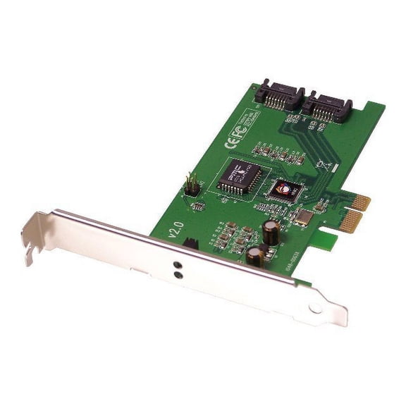 SIIG SATA II PCIe - Storage controller - 2 Channel - SATA 3Gb/s - low profile - PCIe x1