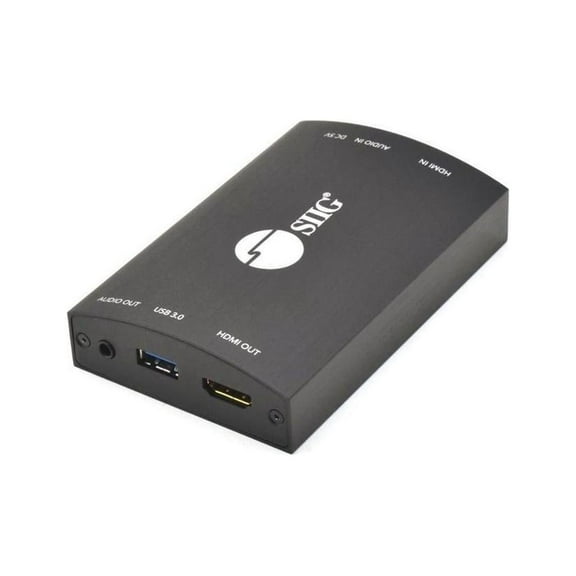SIIG USB 3.0 HDMI Video Capture Device with 4K Loopout CEH26H11S1