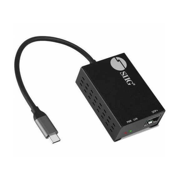 SIIG JUNE0D11S1 USB-C to SFP Fiber Gigabit Ethernet Adapter