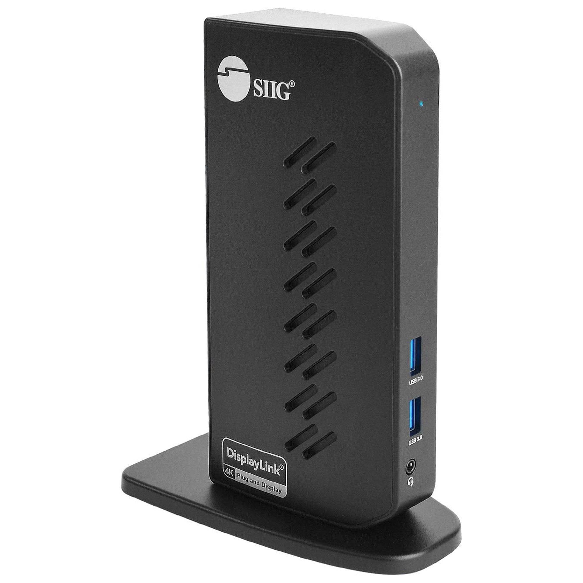Station D'accueil SIIG USB-C Avec Enceinte Conférence, Mini Dock Multitâche