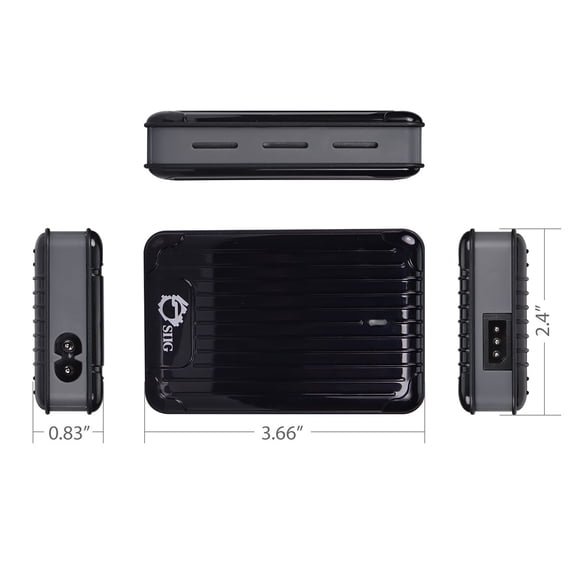 SIIG Ultra-Compact Universal notebook computer Power Adapter - power adapter - 90 Watt