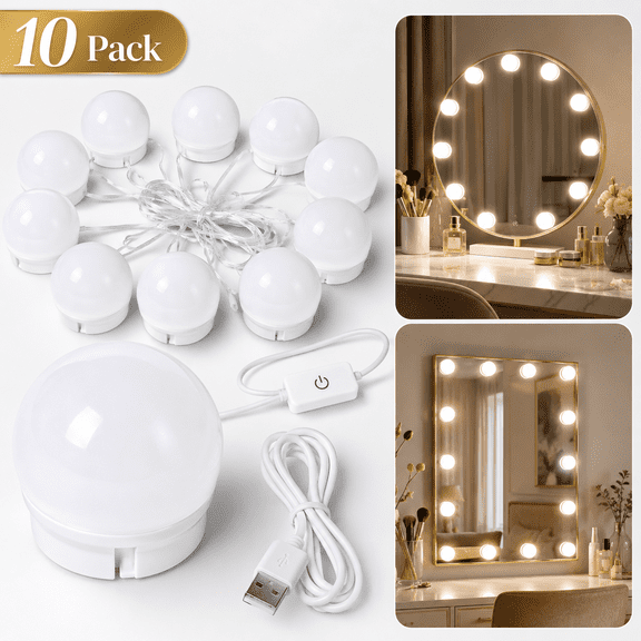 SIISLL 10-Light Dimmable Vanity Light
