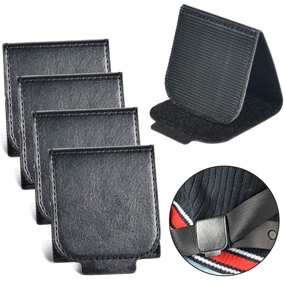 SIISLL 4 Pack Seatbelt Adjuster Car Seat Belt Adjuster, for Vehicle Automobile