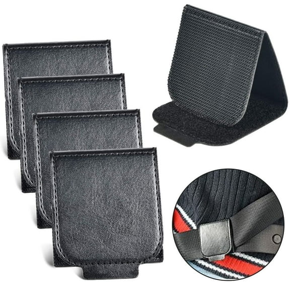 SIISLL 4 Pack Seatbelt Adjuster Car Seat Belt Adjuster, for Vehicle Automobile