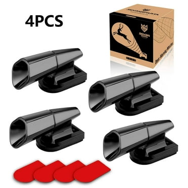 SIISLL 4PCS Deer Whistles Deer Warning Devices with Waterproof Adhesive Tapes for Car/Truck/Vehicle/Motorcycle