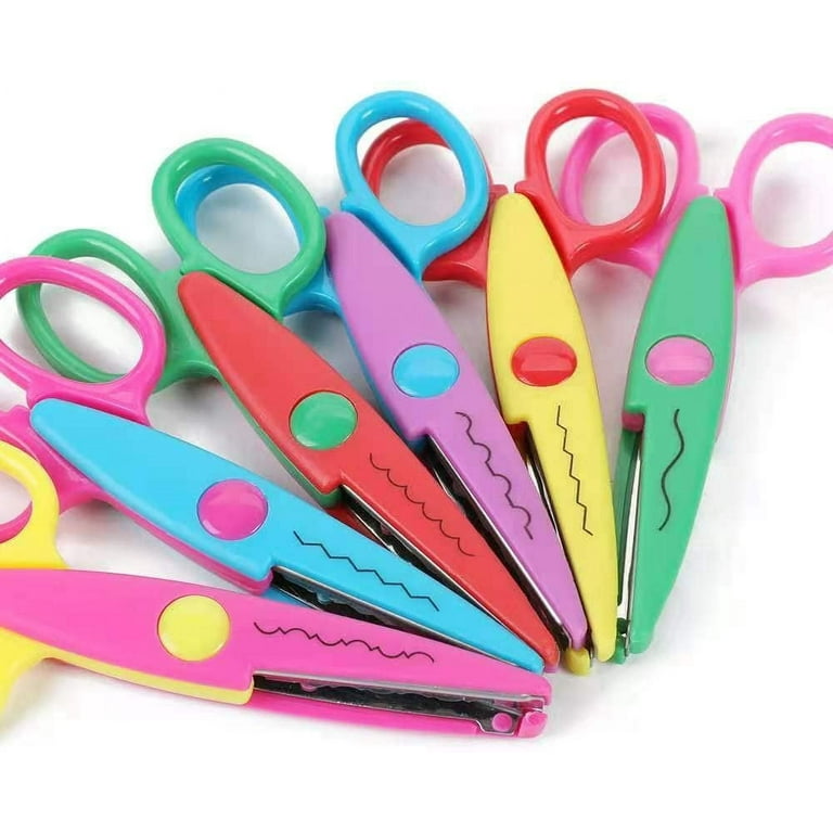Children Round Head Scissor Plastic Best Multi Purpose Scissors