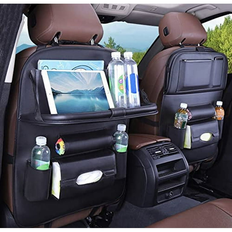 Watercolor Car Organization Caddy Hangs Over the Front Seat, Back Seat,  Console. Perfect Organizer for Road Trips With Kids or Teens 