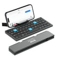 thumbnail image 1 of SIKAI CASE Foldable Bluetooth Keyboard with Magnetic Stand,Mini Keyboard for Tablet,Phones.Travel(Black）, 1 of 10