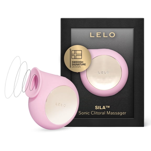 LELO SILA Clitoral Stimulator Suction Toy for Women with 8 Settings, Pink