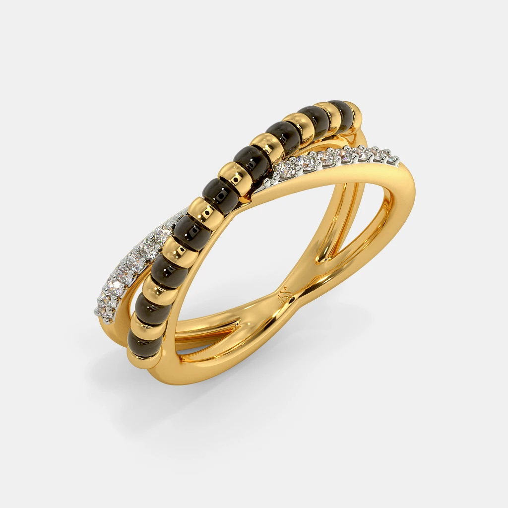 SILBERO INDIA Timeless Elegance Aksharaya Mangalsutra 18Kt Gold