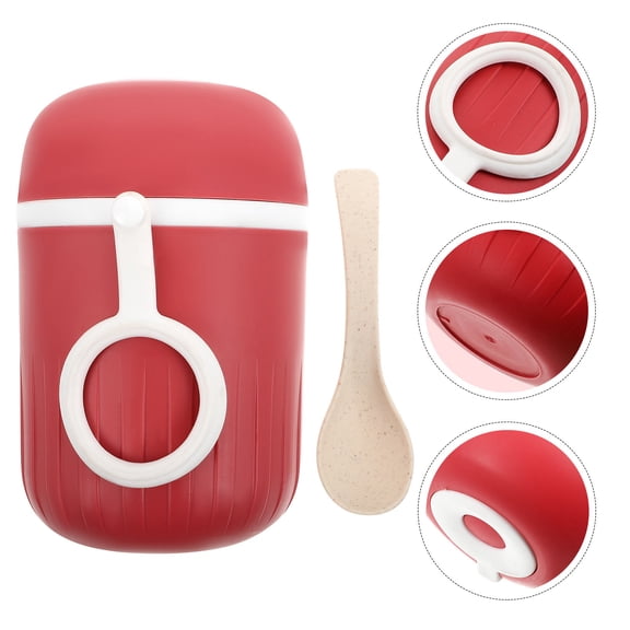 SILENRADAWN 1 Set Sealed Leak-Proof Breakfast Mug for Students General Users Travel and Home 450ml