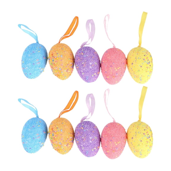 SILENRADAWN Easter Craft Pendants for Projects and Photo Props, Perfect for Parents, Teachers, and Educational Activities
