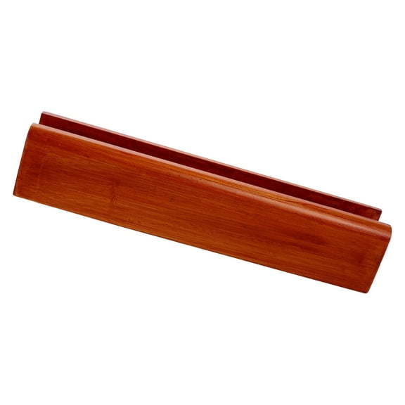 SILENRADAWN 1Pack Minimalist Wood Floor Mirror Base Holder for Home Use