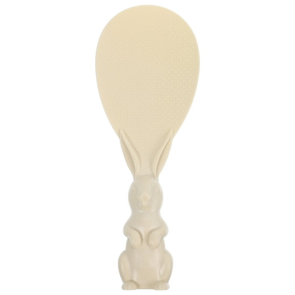 SILENRADAWN 1Pc Brown PP Rice Spoon for Kitchen Use and Meal Preparation