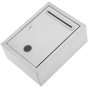 SILENRADAWN Wall-Mounted Locking Suggestion Box Multifunctional Secure Deposit Storage Bin for Home and Office
