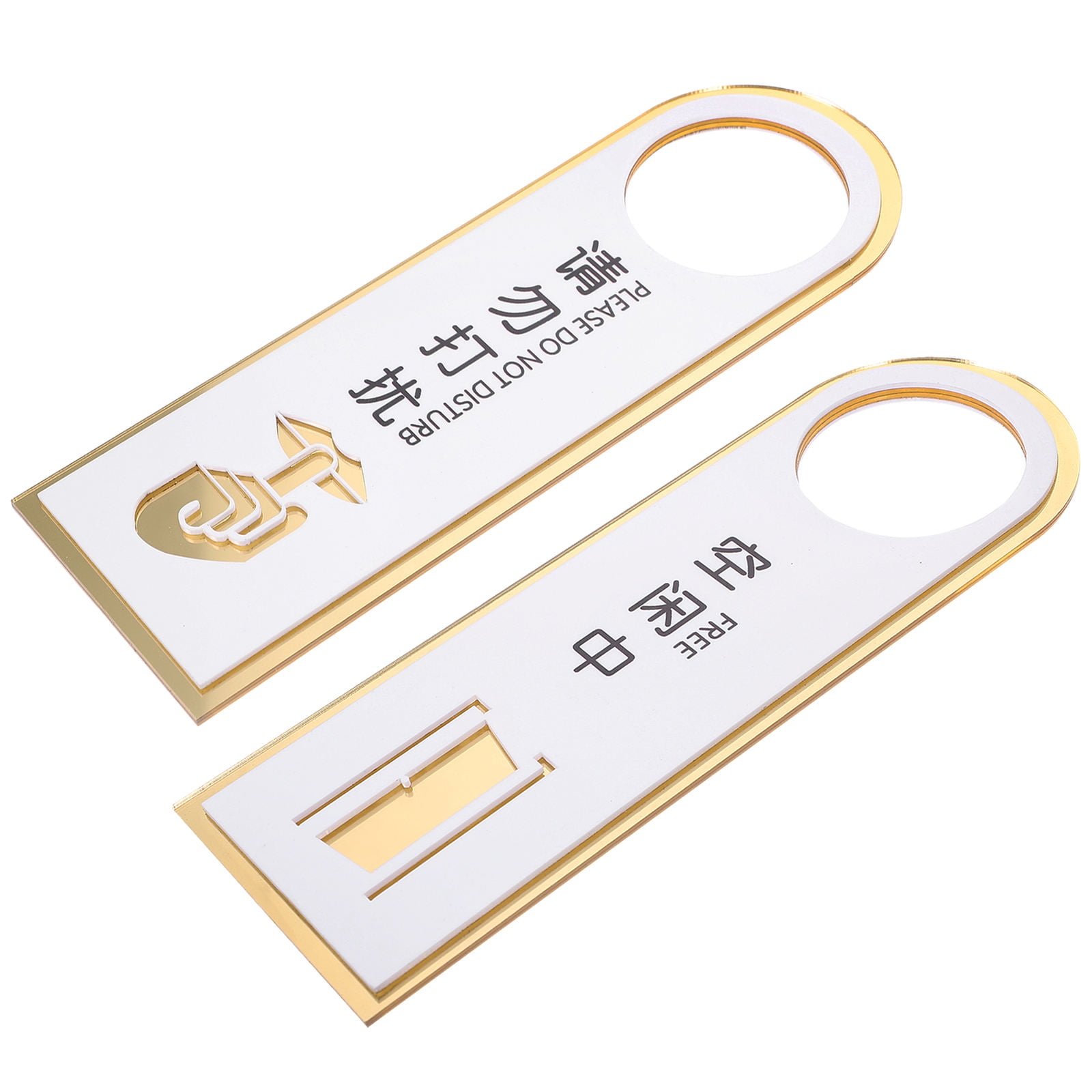 SILENRADAWN 1Set Prevent Disturbance Indication Office Signs for Doors ...