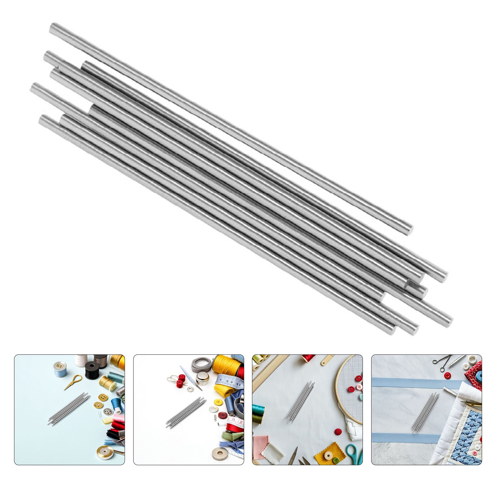 SILENRADAWN 20pcs Steel Blocking Pins and Knitting Boards Crochet ...