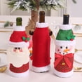 thumbnail image 1 of SILENRADAWN 3Pcs Wine Glass Bottle Topper Polyester for Wineries and Carnivals Festive Decoration, 1 of 8