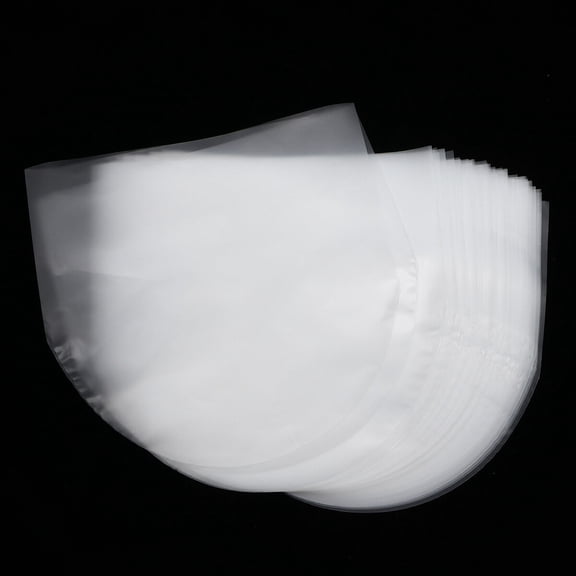 SILENRADAWN 50 Pcs Clear CD Protector Sleeves for 12cm Discs, Inner Storage Bags