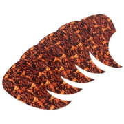 SILENRADAWN 5-Pack Ukulele Pickguard Stickers Self-Adhesive Decorative Decals Multi-Color for Guitar