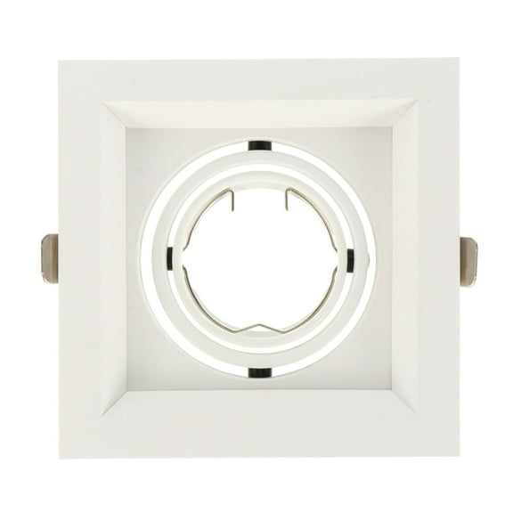 SILENRADAWN Flush Mount Light Fixture 1Pc White Plastic with Bright Light for Kitchen and Family Room Use