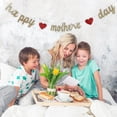thumbnail image 1 of SILENRADAWN Mothers Day Party Supplies Bunting 12.5X4.3X0.08in Glitter Material Decoration Photo Prop 1 Set, 1 of 8