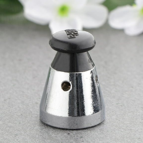 SILENRADAWN Pressure Cooker Jigger Floater 3Pcs Safety Sealing Steam Control 4x4CM Black Metal Kitchen Use