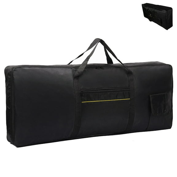 SILENRADAWN Rectangular Electronic Keyboard Bag Black Waterproof 1Set