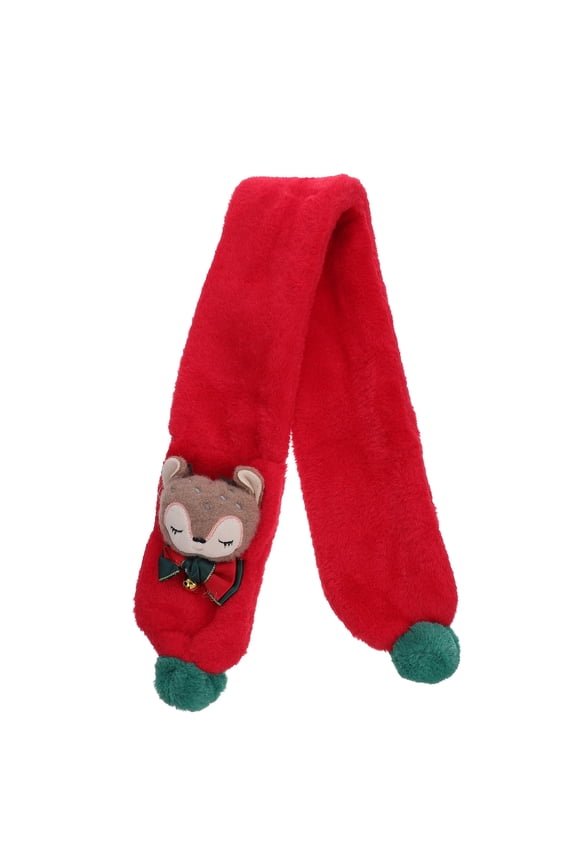 Scarf Winter Kid Red 1Pack For Christmas Activities