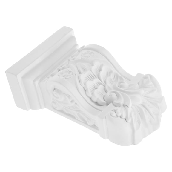 SILENRADAWN decorative corbel European Retro Resin Plaster-Look Roman Column Capital 1 Piece